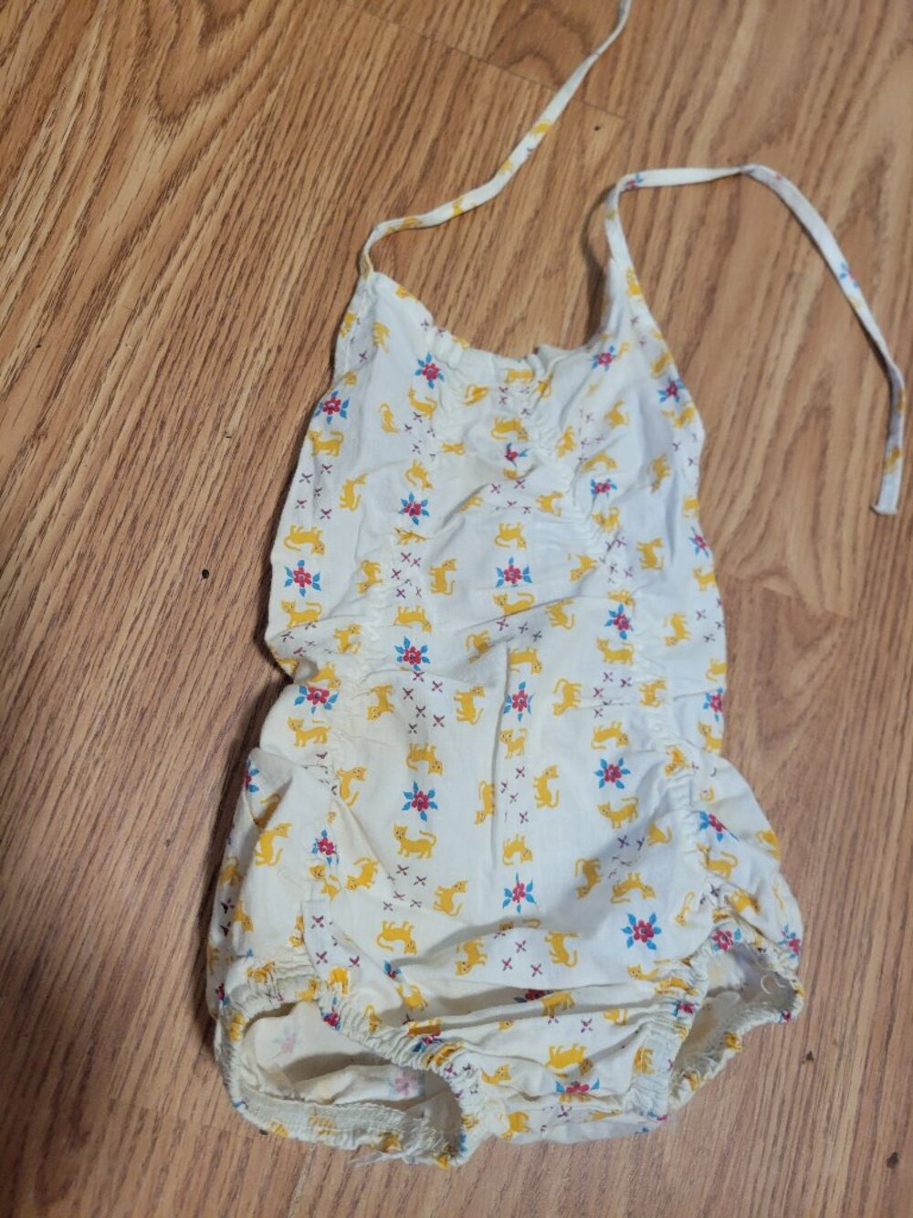 Vintage 50s baby sundress/swimsuit